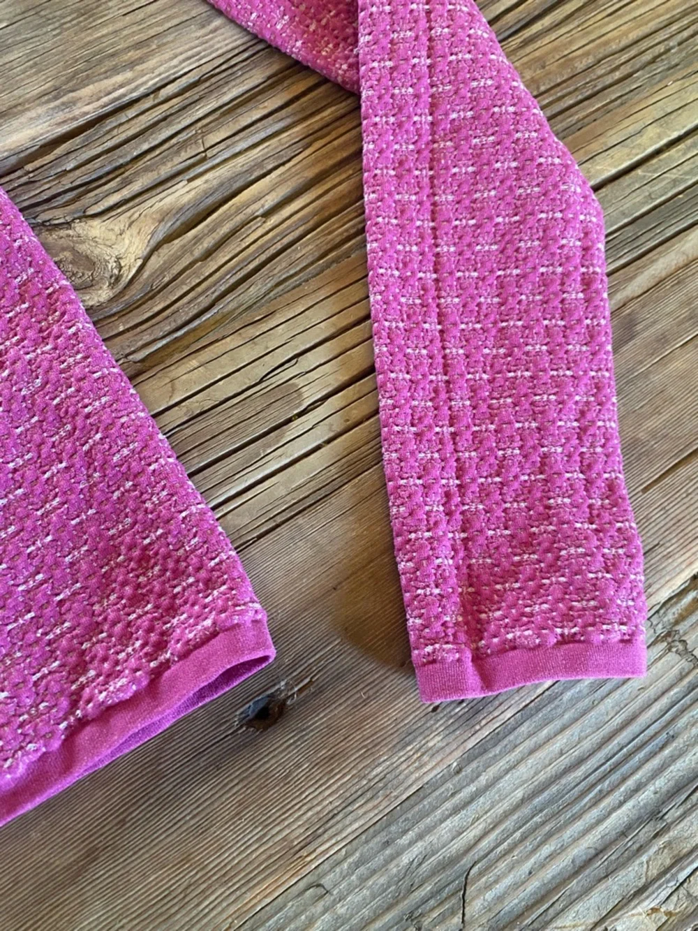 Free People Love Letter Long Sleeve in Glass Roses Pink Purple Size M/L - Picture 4 of 5